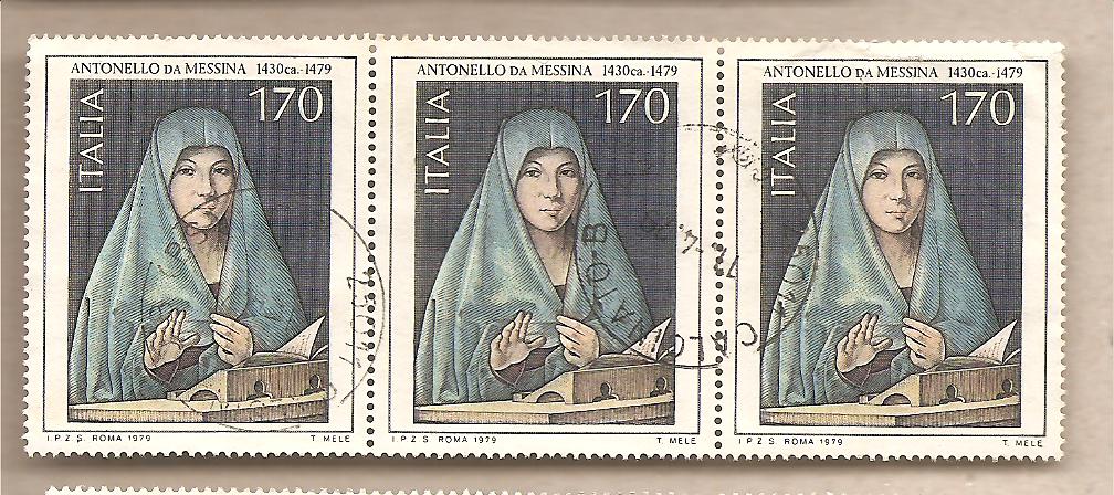 41485 - Italia - Arte Italiana 6 serie valore da 170 x 3 -1979