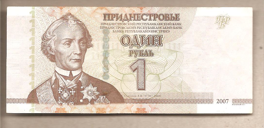 41676 - Transnistria - banconota circolata da 1 Rublo - 2012