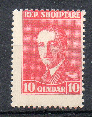 41992 - ALBANIA 1925 - Presidente Ahmet Zogu. 10q. ** Scott. 189/A25