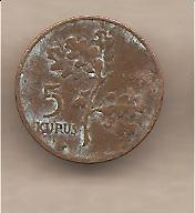 42292 - Turchia - moneta circolata da 5 Kurus - 1959
