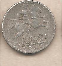 42388 - Spagna - moneta circolata da 10 centesimi - 1941