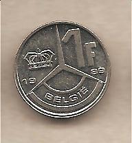 42392 - Belgio - moneta circolata da 1 Franco   Versione Fiamminga  - 1989