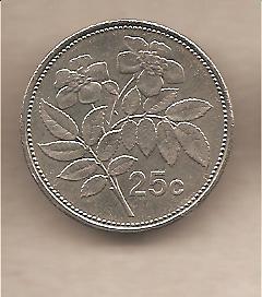42408 - Malta - moneta circolata da 25 centesimi - 2001