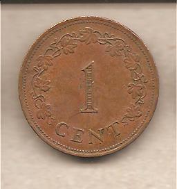 42410 - Malta - moneta circolata da 1 centesimo - 1977