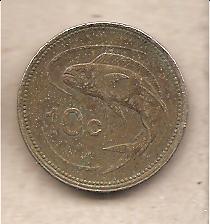 42411 - Malta - moneta circolata da 10 centesimi - 1995