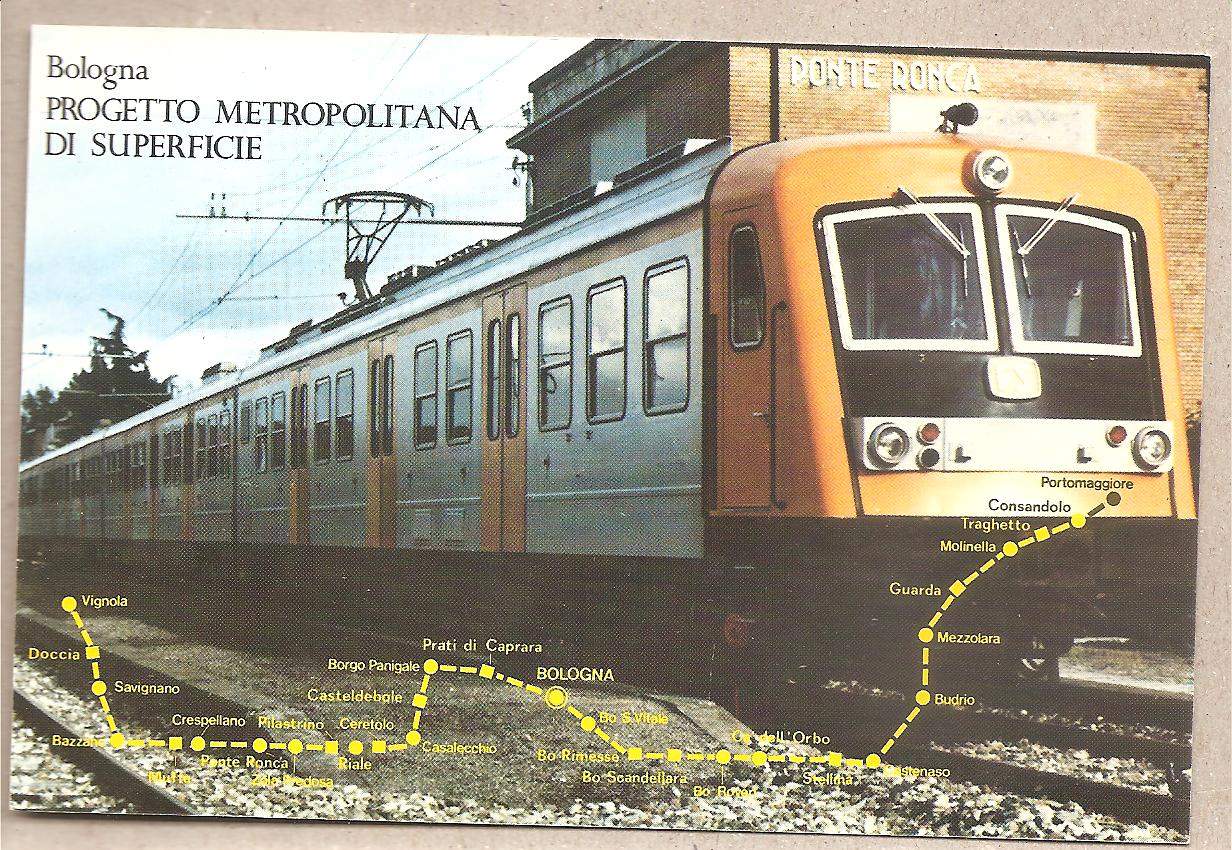42483 - Italia - Bologna Progetto Metropolitana di superficie - 1982