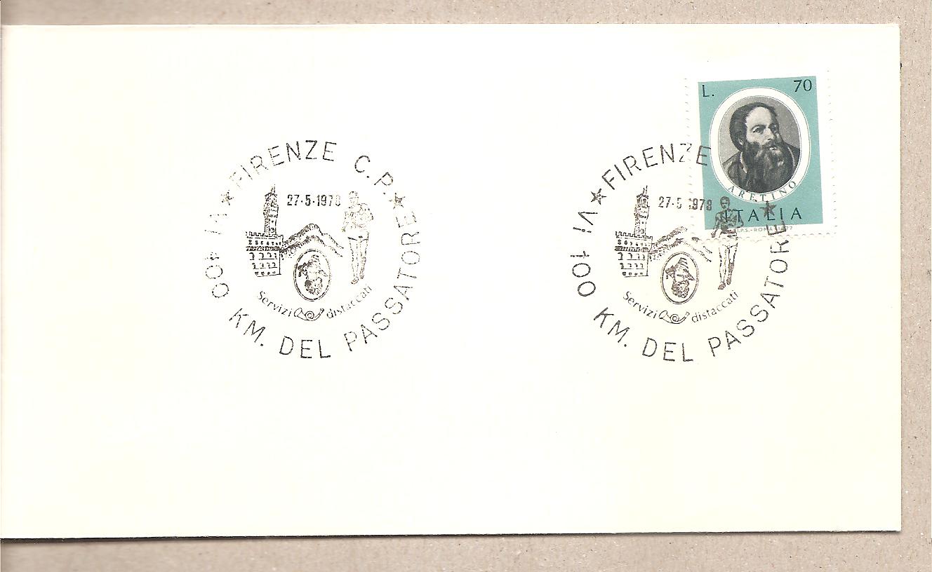 42484 - Italia - busta con annullo speciale: 100 km del passatore - 1978