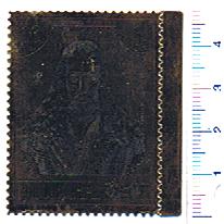 48157 -  FUJEIRA, Anno 1971-674 * 500 Anni nascita di Durer: impresso in gold foil   - 1 valore dentellato completo nuovo