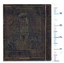 48158 -  FUJEIRA, Anno 1971-674 * 500 Anni nascita di Durer: impresso in gold foil   - 1 valore non dentellato completo nuovo