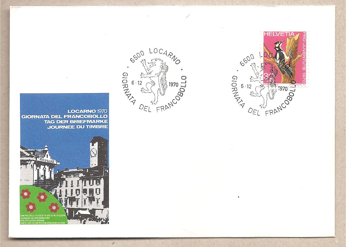 49013 - Svizzera - busta FDC: Soggetti tratti dalla storia postale - 1960