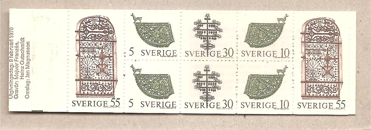 50214 - Svezia - libretto nuovo: Antichi oggetti forgiati - 1970 * G