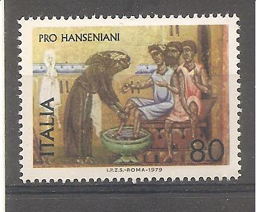 50313 - Italia - serie completa nuova: Pro hanseniani - 1979 * G