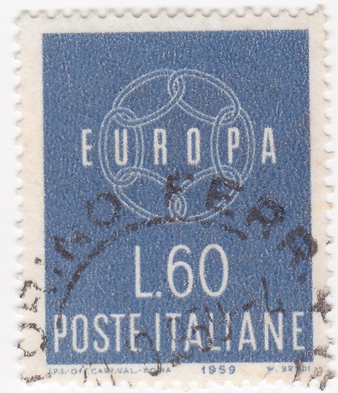 50353 - 1959 - Europa - 4 emissione - 60L. - Catena