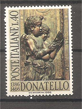 50548 - Italia - serie completa nuova: 5 centenario della morte di Donatello - 1966 * G