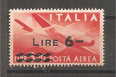50570 - Italia - serie completa nuova di Posta Aerea MNH: Democratica nuovo valore - 1947 * G