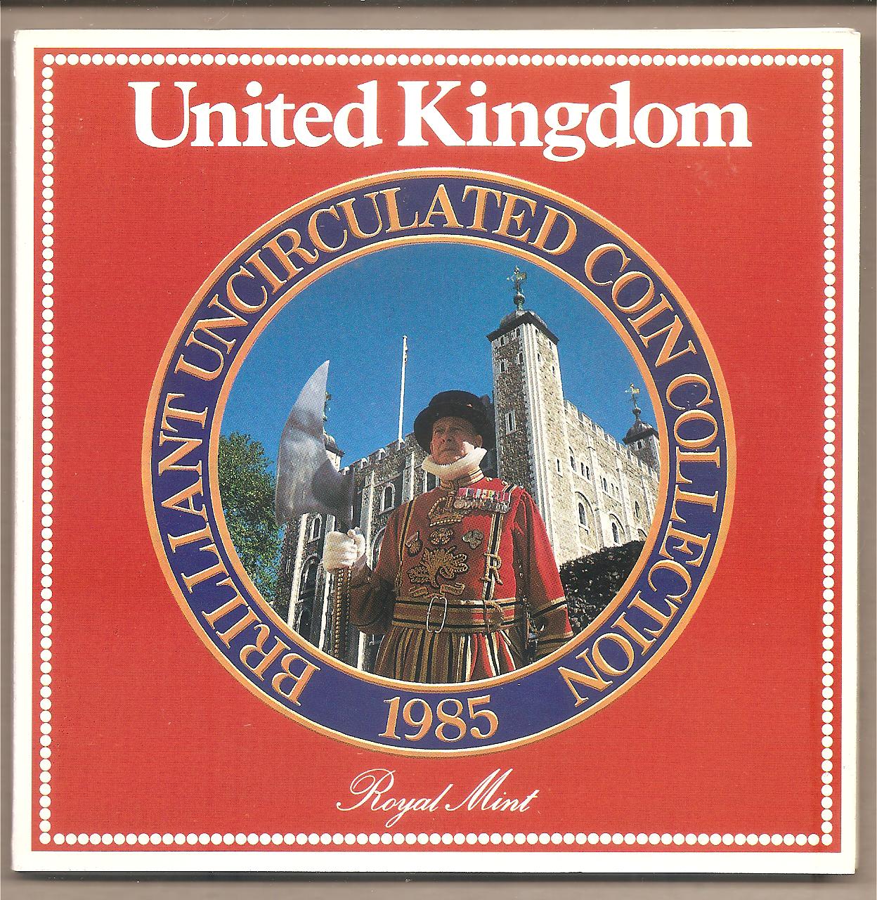 50713 - Regno Unito - Brillant Uncirculated Coin Collection - 1985