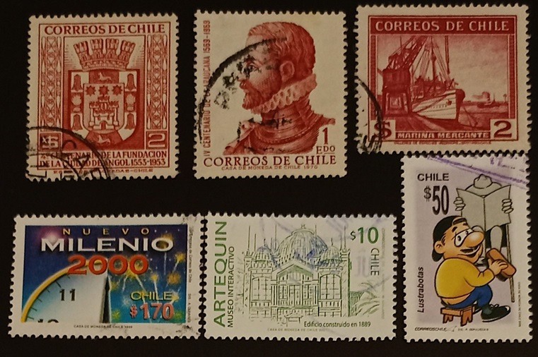 52112 - 6 francobolli usati