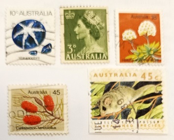 52124 - 5 francobolli usati
