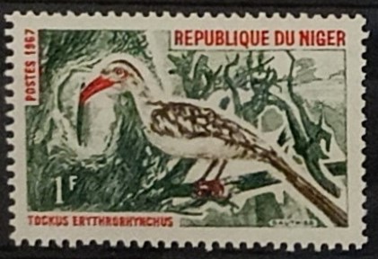 52184 - 1967 Niger Tockus 1f - nuovo