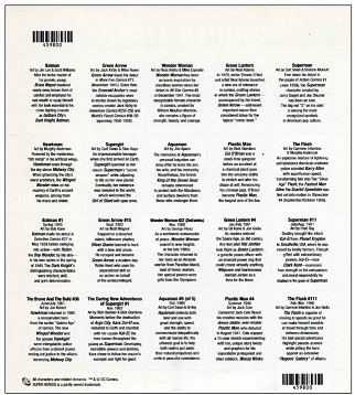 2006 USA - Supereroi foglietto adesivo RETRO