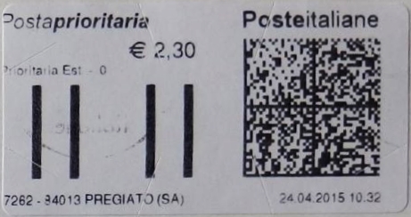 Olivetti - Postaprioritaria Estero