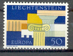 13052 - Liechtenstein - serie completa nuova: Europa CEPT 1963