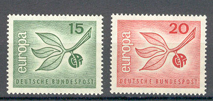 13461 - Germania Occidentale - serie completa: Europa CEPT 1960