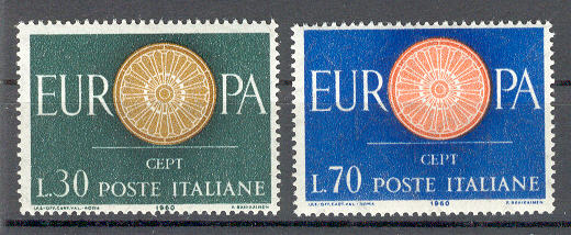 13463 - Italia - serie completa: Europa CEPT 1960