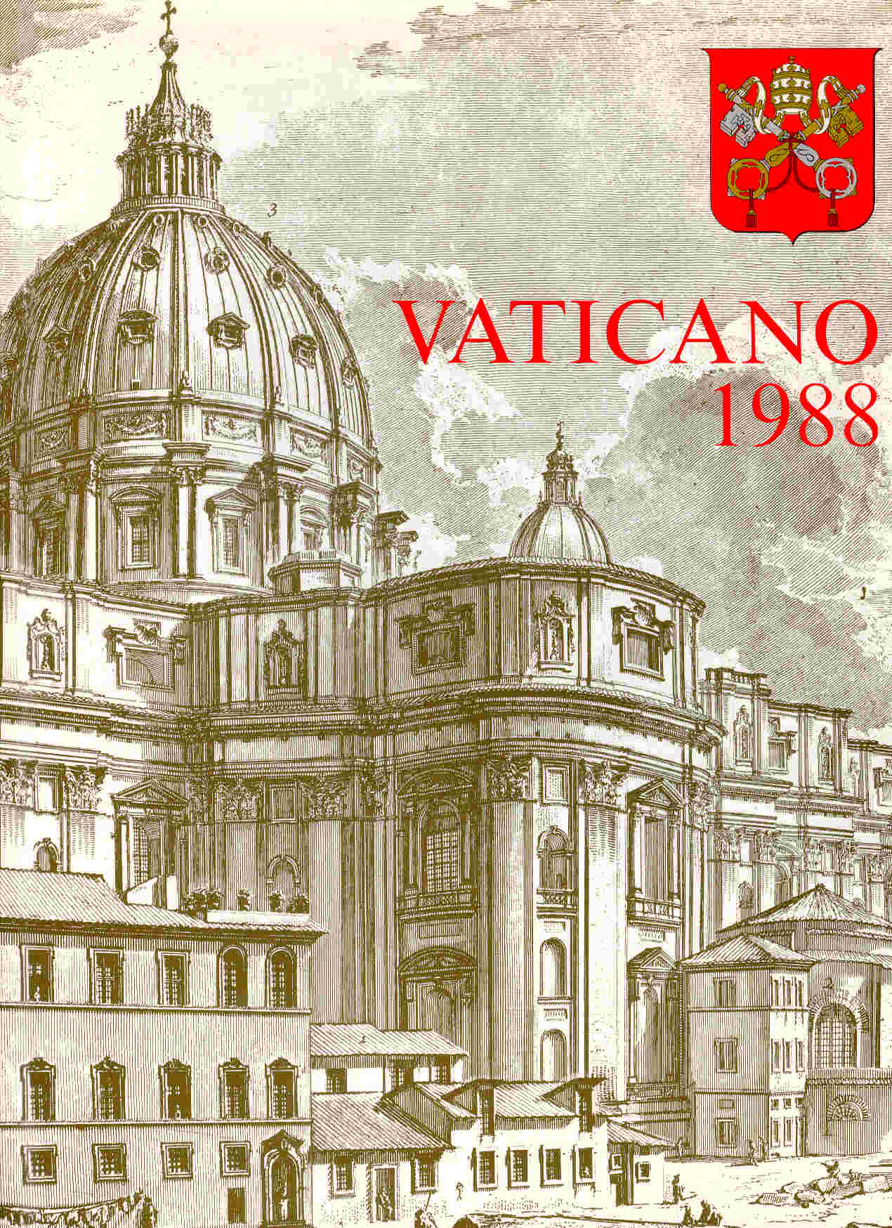 13876 - Vaticano - libro di tutte le emissione postali dell anno 1988