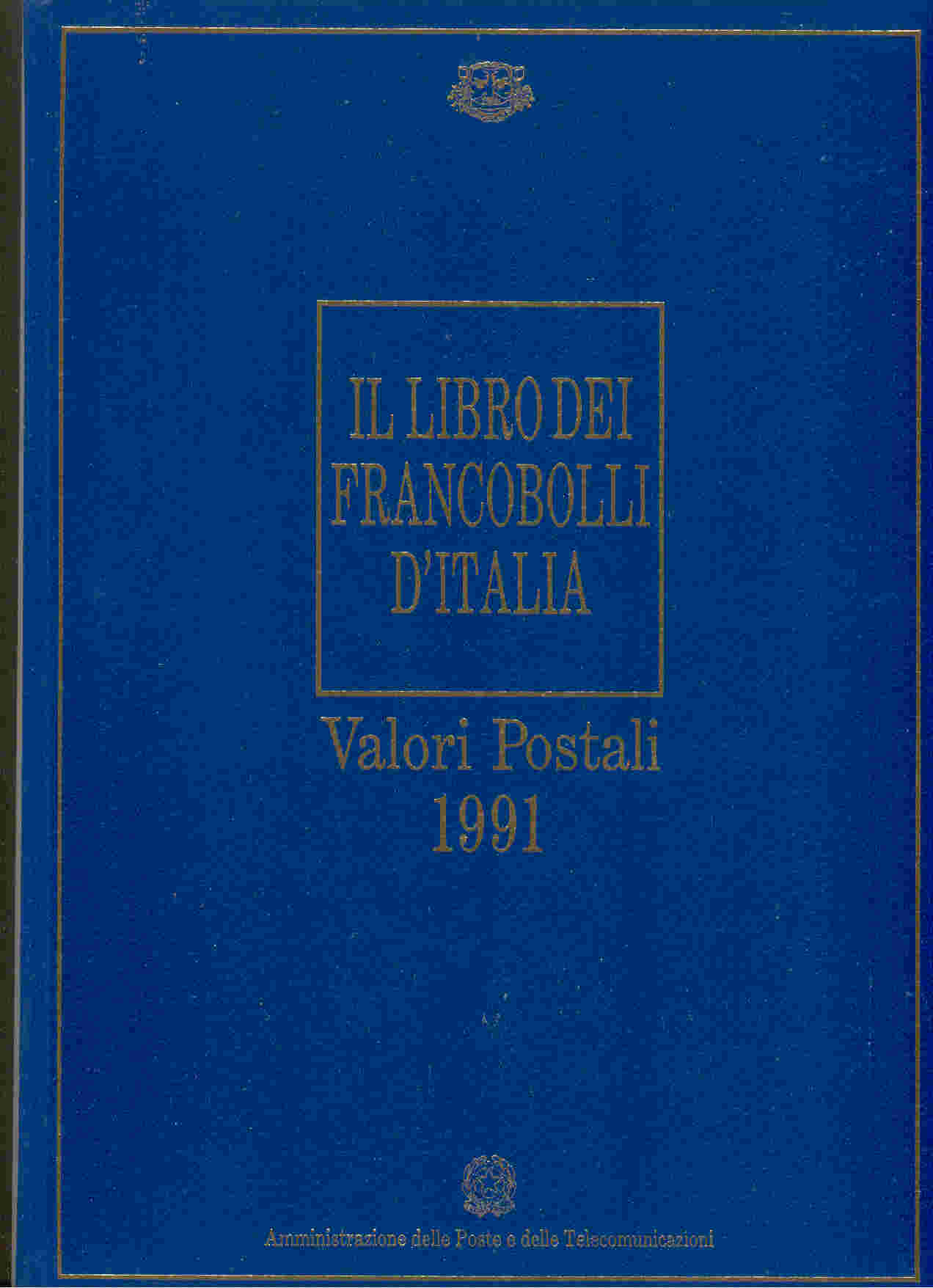 13889 - Italia - libro dei francobolli 1991 - splendido!!!!