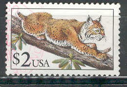 14226 - USA 2$ - felino - usato