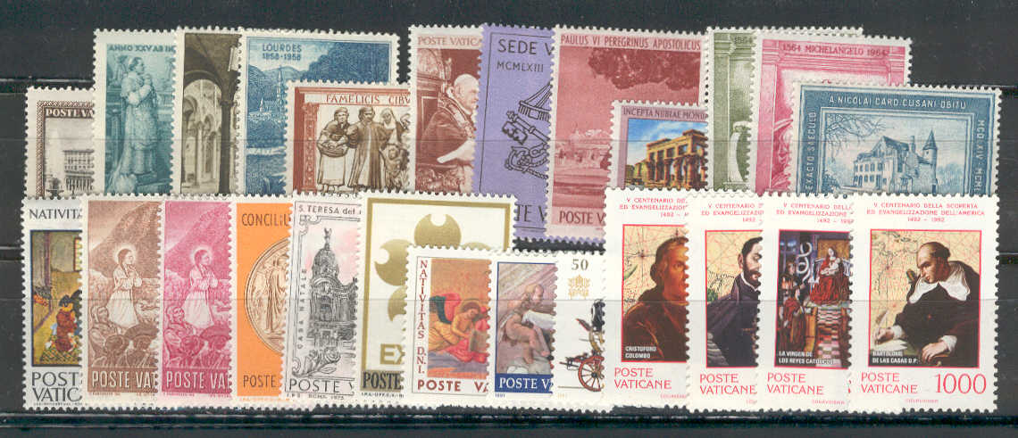 14294 - Lotto di francobolli nuovi differenti