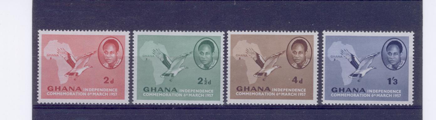 14926 - Ghana - serie completa nuova: Proclamazione dell indipendenza