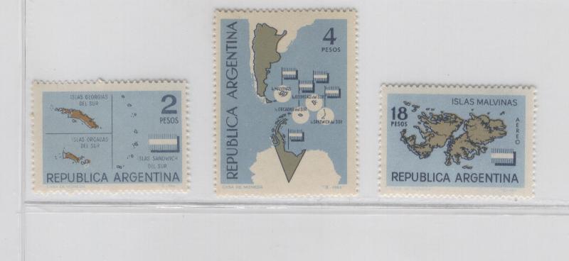 18015 - Argentina  - serie completa nuova del 1964: Possedimenti argentini
