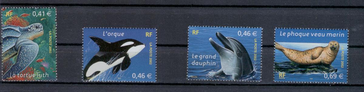 18082 - Francia  - serie completa nuova: Fauna marina