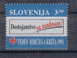 18249 - Slovenia - serie completa nuova: beneficenza - il quarto emesso