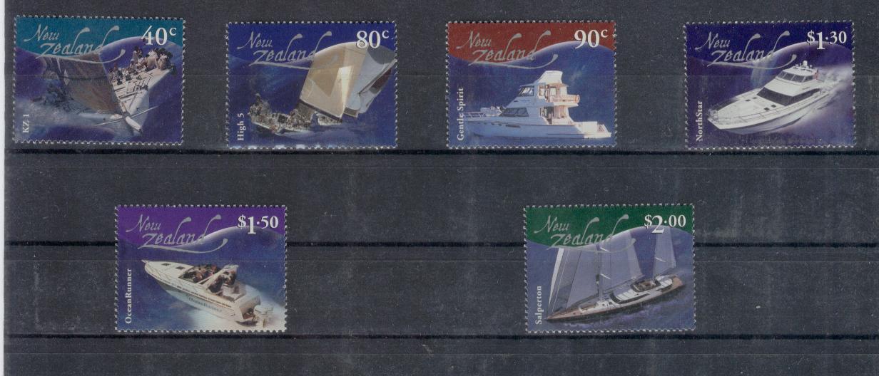 18520 - Nuova Zelanda - serie completa nuova: Barche da biporto