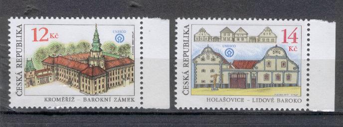 19296 - Rep. Ceca - serie completa nuova: Monumenti protetti dall UNESCO