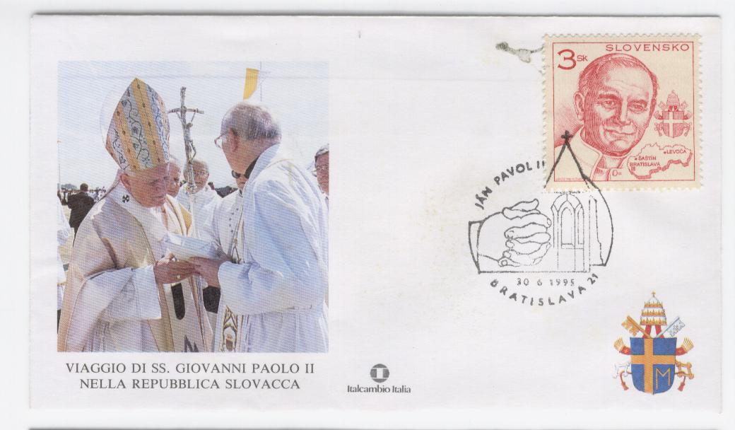 19727 - Viaggio di S.S. Giovanni Paolo II in Slovacchia  - 1995 -