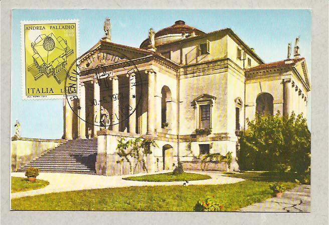 26339 - Italia - cartolina maximum: Arte italiana - Andrea Palladio. Architetto