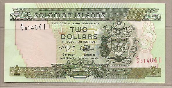 27545 - Salomone - banconota non circolata da 2 Dollari