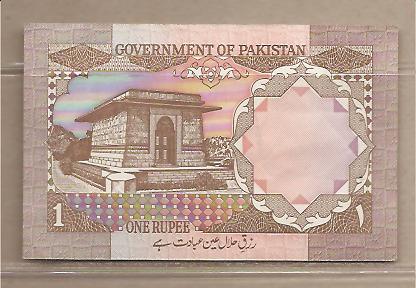 29662 - Pakistan - banconota circolata da 1 Rupia