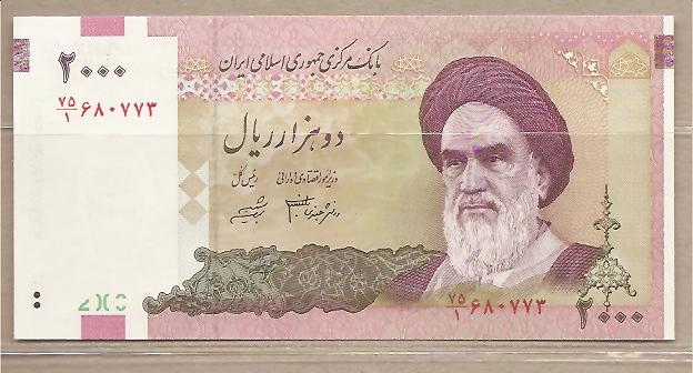 31395 - Iran - banconota non circolata da 2000 Rials