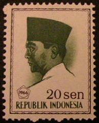 33935 - 1966 - Presidente Sukarno. Mi. n.522  **