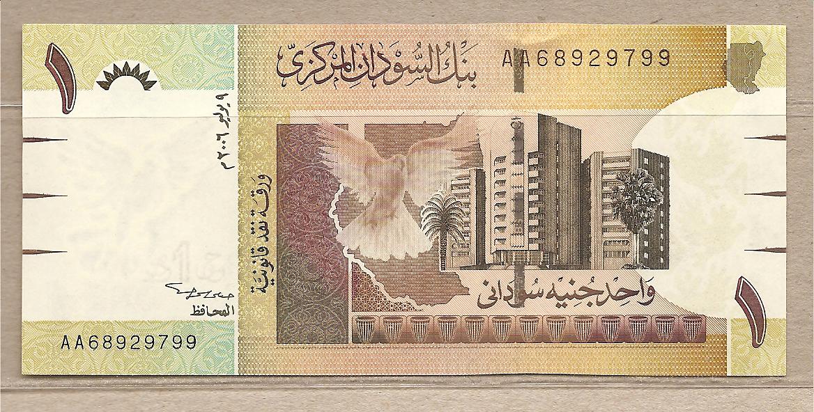35183 - Sudan - banconota non circolata da 1 Sterlina - 2006