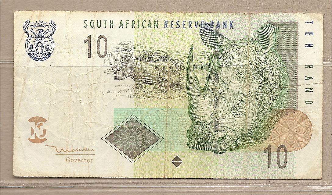 35293 - Sud Africa - banconota circolata da 10 Rand - 2005