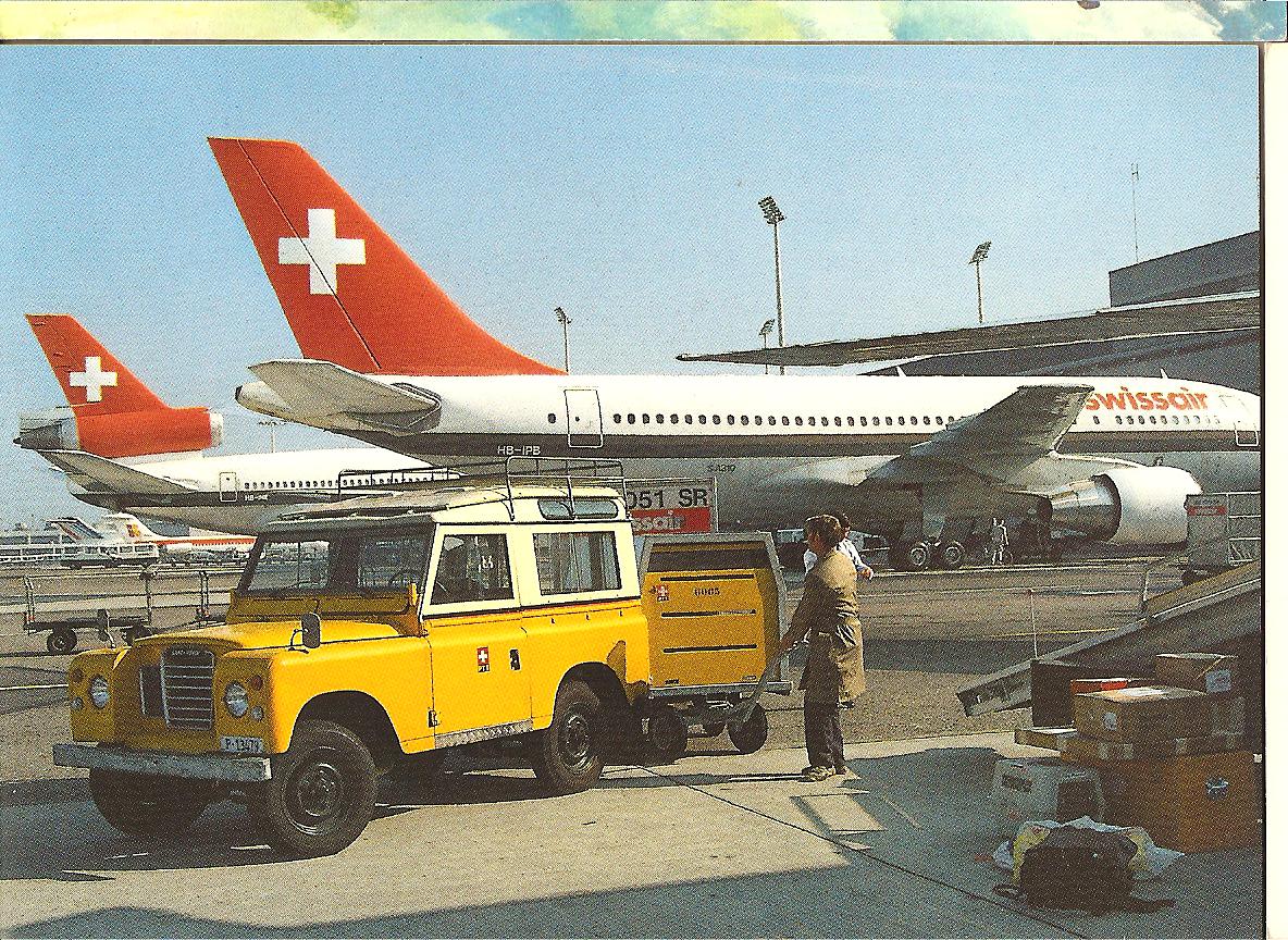 37119 - Svizzera - folder auguri di Buon Natale e felice anno nuovo - SWISSAIR