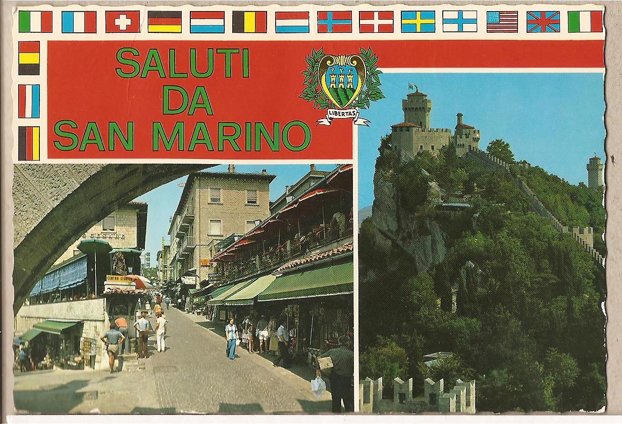 37507 - San Marino - cartolina pre-affrancata nuova: Vedute