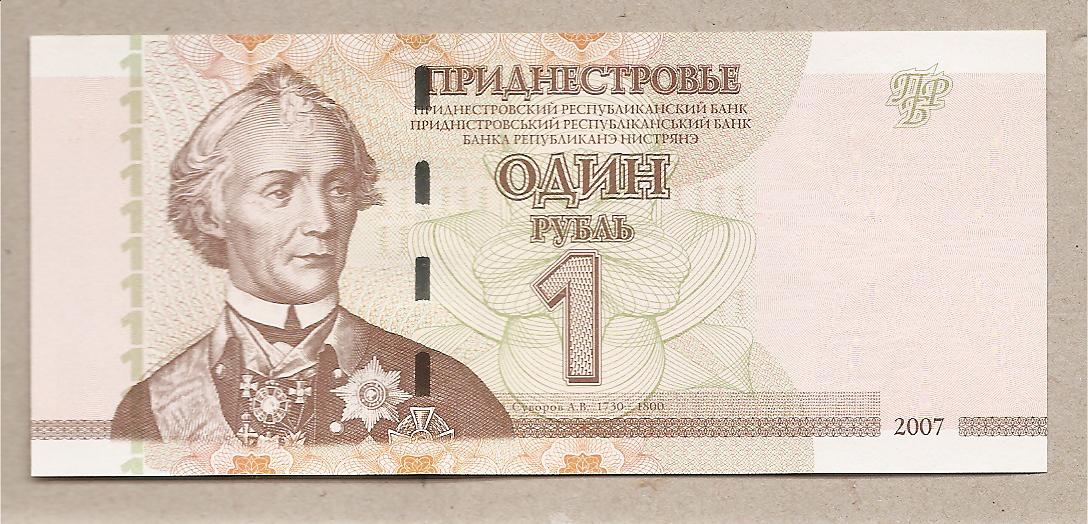 39233 - Transnistria - banconota non circolata da 1 Rublo - 2007
