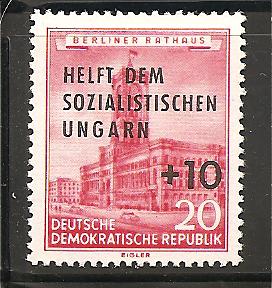 39529 - DDR - serie completa nuova linguellata: Michel n557 - 1956 * G